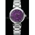 Omega Ladymatic Purple Dial Stainless Steel Bracelet  622459