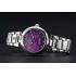 Omega Ladymatic Purple Dial Stainless Steel Bracelet  622459