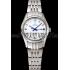 Omega De Ville Ladies White Dial Stainless Steel Case And Bracelet 1453790 Replica