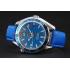 Omega Seamaster Planet Ocean Blue Dial Blue Leatherl Bracelet  622538