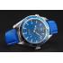 Omega Seamaster Planet Ocean Blue Dial Blue Leatherl Bracelet  622538