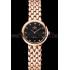 Omega De Ville Prestige No Date Black Dial With Diamonds Rose Gold Case And Bracelet