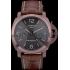 Panerai  Luminor Brown Leather Strap Black Dial 80160