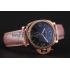 Panerai Radiomir Black Dial Diamond Bezel Rose Gold Case Pink Leather Strap 1453801 Replica