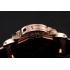 Panerai Radiomir Black Dial Diamond Bezel Rose Gold Case Pink Leather Strap 1453801 Replica