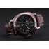 Panerai  Luminor Brown Leather Strap Black Dial 80164