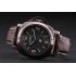 Panerai  Luminor Brown Leather Strap Black Dial 80164