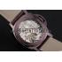 Panerai  Luminor Brown Leather Strap Black Dial 80164