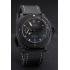 Panerai Luminor Submersible Black Dial Black Case Black Leather Strap