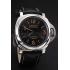 Panerai Luminor Marina 8 Days Black Dial Stainless Steel Case Black Leather Strap