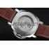 Replica Panerai Luminor Automatic Power Reserve Black Dial Stainless Steel Case Brown Leather Strap