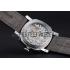 Panerai Luminor Stainless Steel Bezel Grey Leather Bracelet  622323