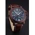 Panerai  Luminor Brown Leather Strap Black Dial 80162