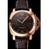 Cheap Swiss Panerai Luminor Marina 1950 3 Days Oro Rosso Brown Dial Rose Gold Case Brown Leather Strap