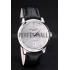 Patek Philippe Swiss Calatrava Polished Bezel Grey Dial Black Leather Strap 7659 Replica