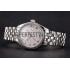 Swiss Patek Philippe Calatrava White Dial Diamond Bezel Stainless Steel Case And Bracelet