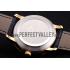 Replica Patek Philippe Calatrava Date Blue Guilloche Dial Gold Case Blue Leather Strap