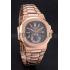 Patek Philippe Nautilus Gray Dial Rose Gold Case And Bracelet