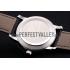 Patek Philippe Calatrava Black Dial Stainless Steel Case Black Leather Strap Replica