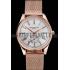 Patek Philippe Calatrava Small Seconds Silver Engraved Dial Rose Gold Case And Bracelet