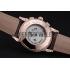 Patek Philippe Grand Complications Gold Case White Dial Roman Numerals Brown Leather Bracelet 622253