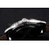 Patek Philippe Calatrava White Dial Roman Numerals Stainless Steel Case Black Leather Strap