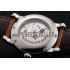 Patek Philippe Grand Complications GMT Moonphase Tourbillon White Dial Stainless Steel Case Brown Suede Leather Strap 1453824