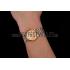 Patek Philippe Calatrava Ladies Gold Dial Yellow Gold Case Two Tone Bracelet 1453826