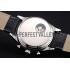 Patek Philippe Moonphase Chronograph Black Dial Stainless Steel Case Black Leather Strap  622842