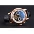 Patek Philippe Perpetual Calendar Tourbillon Black And White Dial Rose Gold Case Black Leather Strap Replica