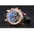 Patek Philippe Perpetual Calendar Tourbillon Black And White Dial Rose Gold Case Black Leather Strap Replica