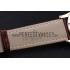 Cheap Patek Philippe Calatrava Rose Dial Rose Gold Case Brown Leather Strap  622836