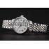 Patek Philippe Calatrava Ladies White Dial Stainless Steel Case And Bracelet 1453834