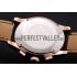 Patek Philippe Chronograph White Guilloche Dial Rose Gold Case Black Leather Strap