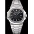 Patek Philippe Nautilus Black Dial Stainless Steel Case   622719