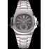 Patek Philippe Nautilus Gray Dial Stainless Steel Case And Bracelet