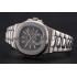 Patek Philippe Nautilus Gray Dial Stainless Steel Case And Bracelet