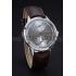 Patek Philippe Geneve Two Dial Gray Dial Stainless Steel Bezel Brown Leather Band  622147