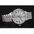 Patek Philippe Calatrava White Dial Stainless Steel Case And Bracelet 1453833