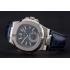 Replica Patek Philippe Nautilus Blue Dial Stainless Steel Case Blue Leather Strap