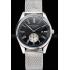 Patek Philippe Calatrava Small Seconds Black Engraved Dial Stainless Steel Case And Bracelet Replica