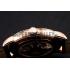 Swiss Piaget Altiplano Rose Gold Skeleton Dial With Diamonds Rose Gold Case Black Leather Strap