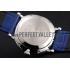 Piaget Altiplano Silver Case Blue Dial Blue Leather Bracelet  622630