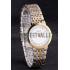 Piaget Traditional Gold Case Double Studded Minute Markers White Dial