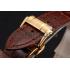 Swiss Piaget Altiplano Diamond Set Gold Case And Pearl Dial Brown Leather Strap 1453745