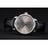 Piaget Swiss Traditional Grey Dial Black Leather Strap 7627