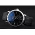 Replica Piaget Altiplano Silver Case Black Dial Black Leather Bracelet  622629