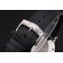 Replica Piaget Altiplano Silver Case Black Dial Black Leather Bracelet  622629