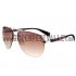 Prada Sporty Linea Rossa Logo Brown Temples Sunglasses 308214