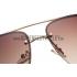 Prada Sporty Linea Rossa Logo Brown Temples Sunglasses 308214